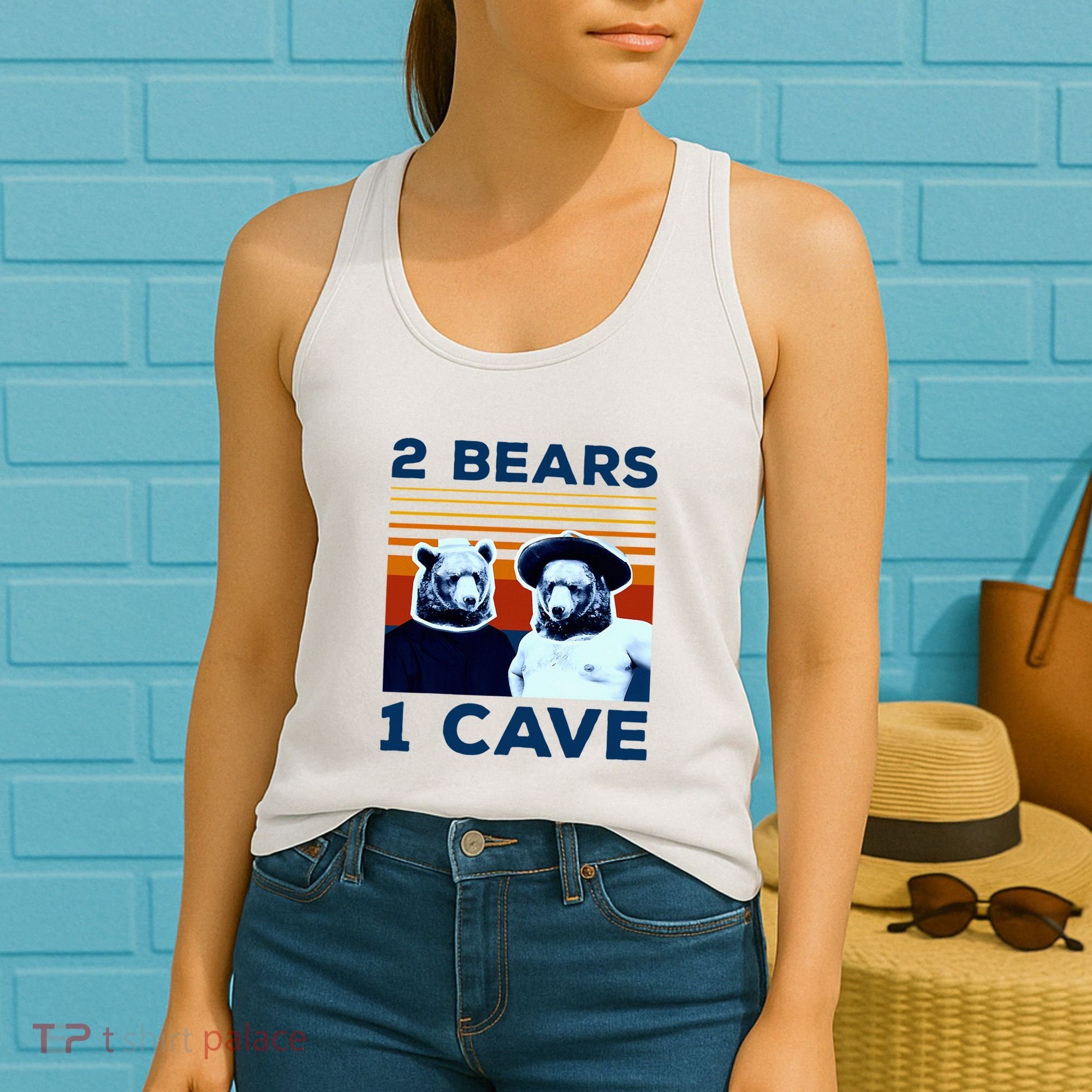 2 Bears 1 Cave Women's Tank Top
