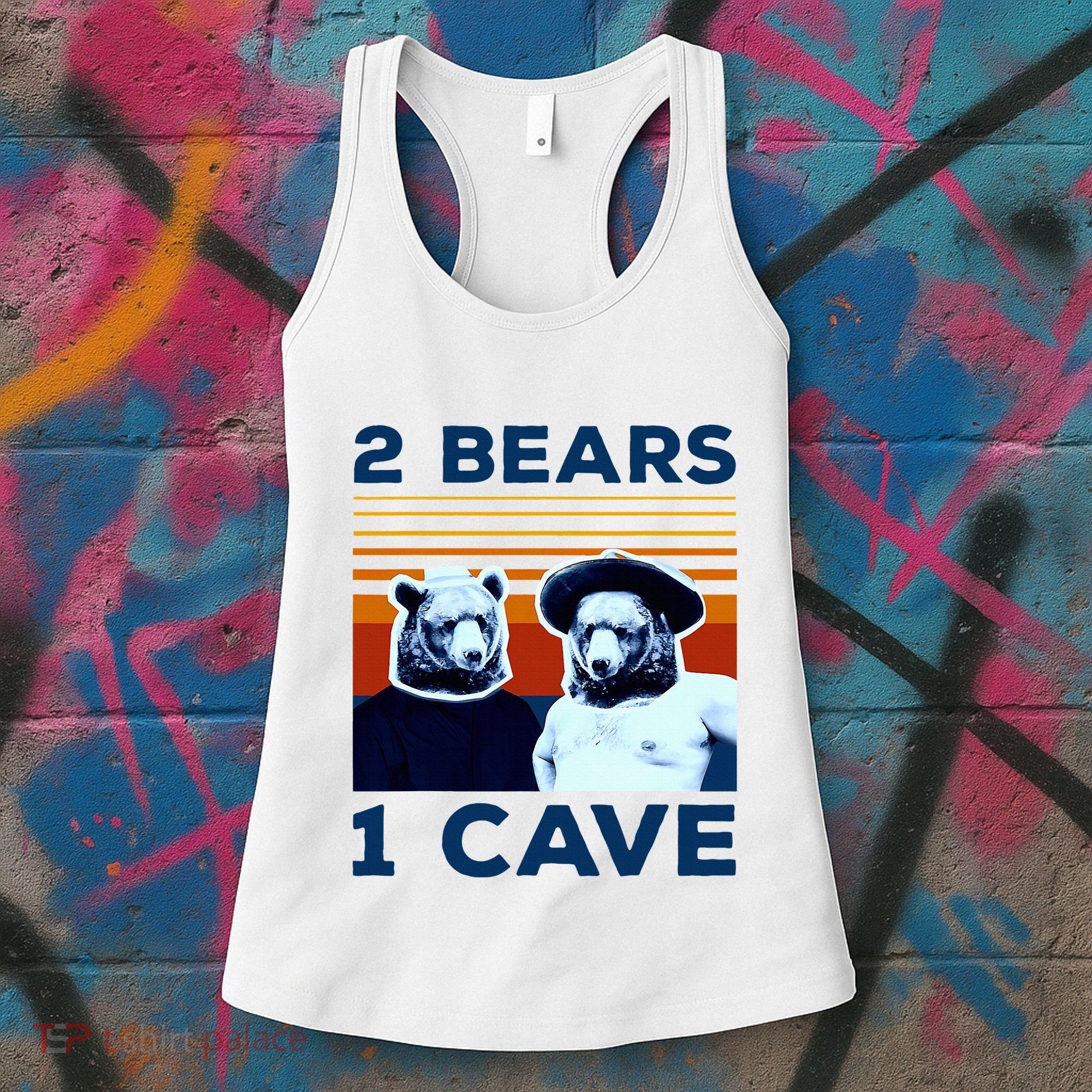 2 Bears 1 Cave Women's Tank Top