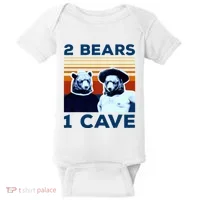 2 Bears 1 Cave Baby Bodysuit thumb 0