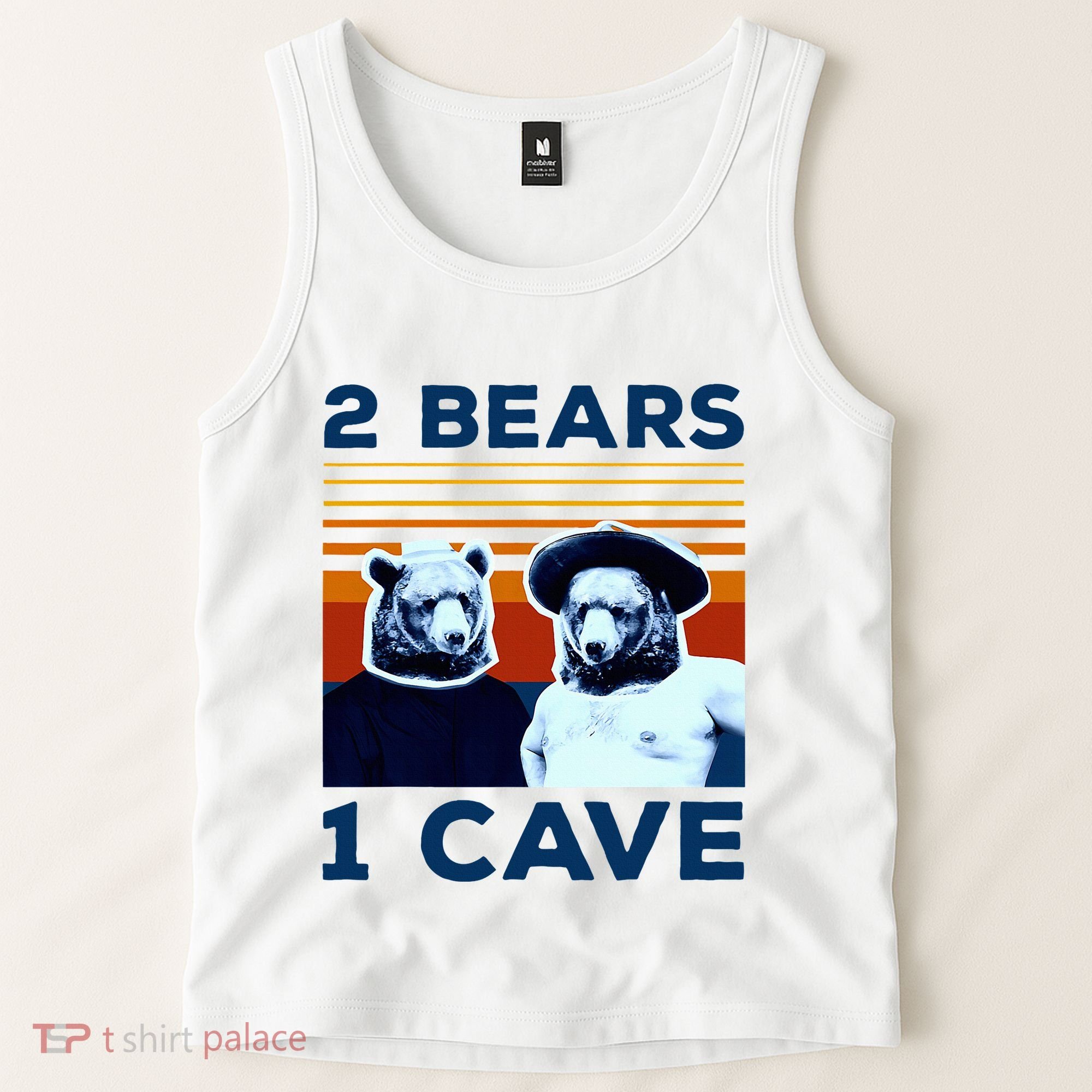 2 Bears 1 Cave Tank Top