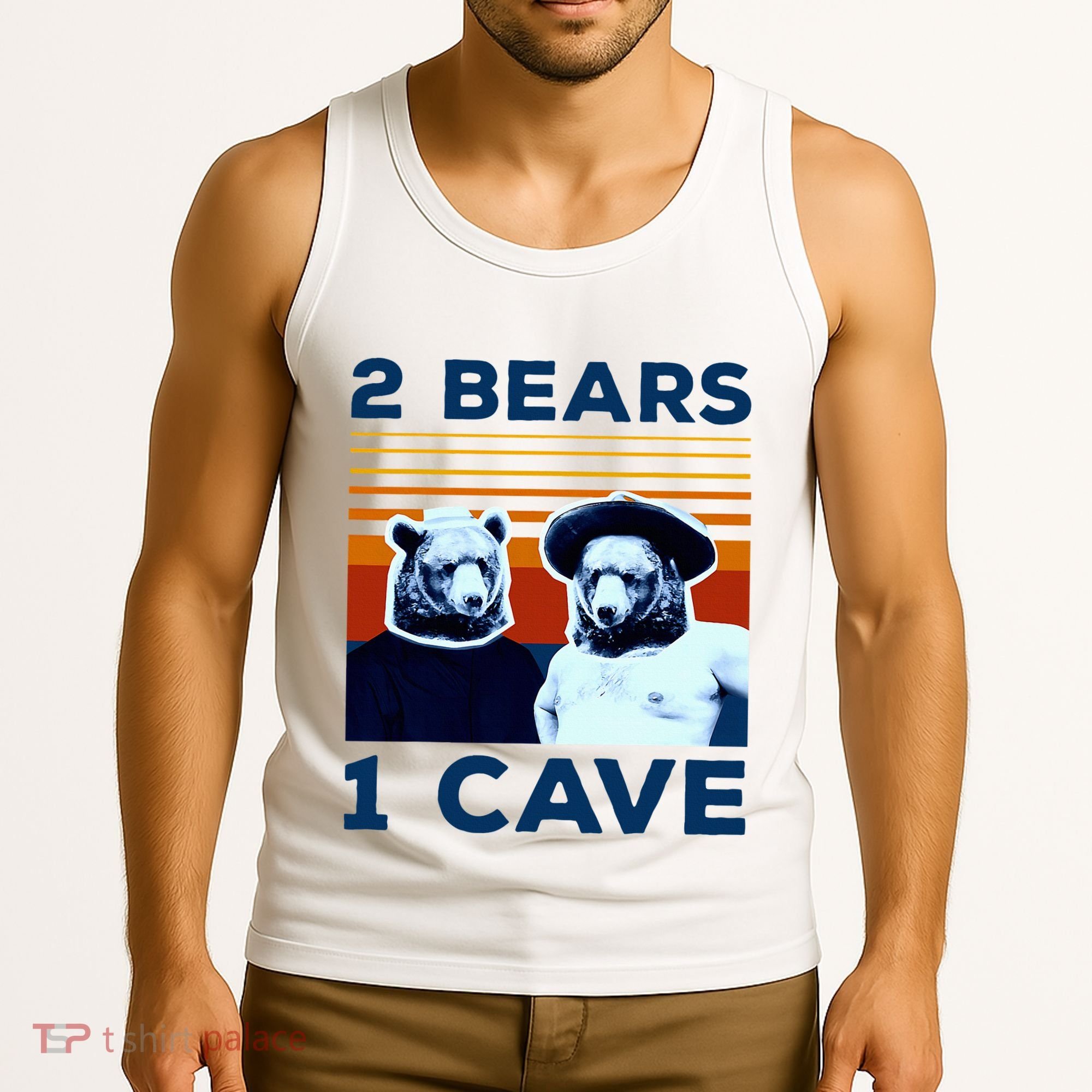 2 Bears 1 Cave Tank Top