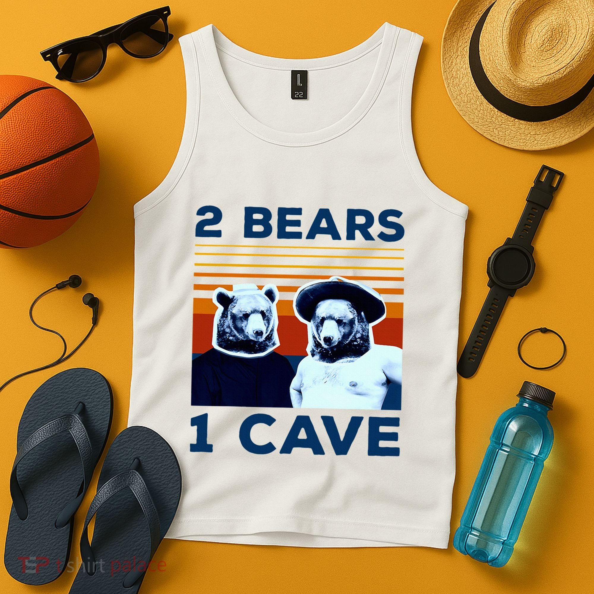 2 Bears 1 Cave Tank Top