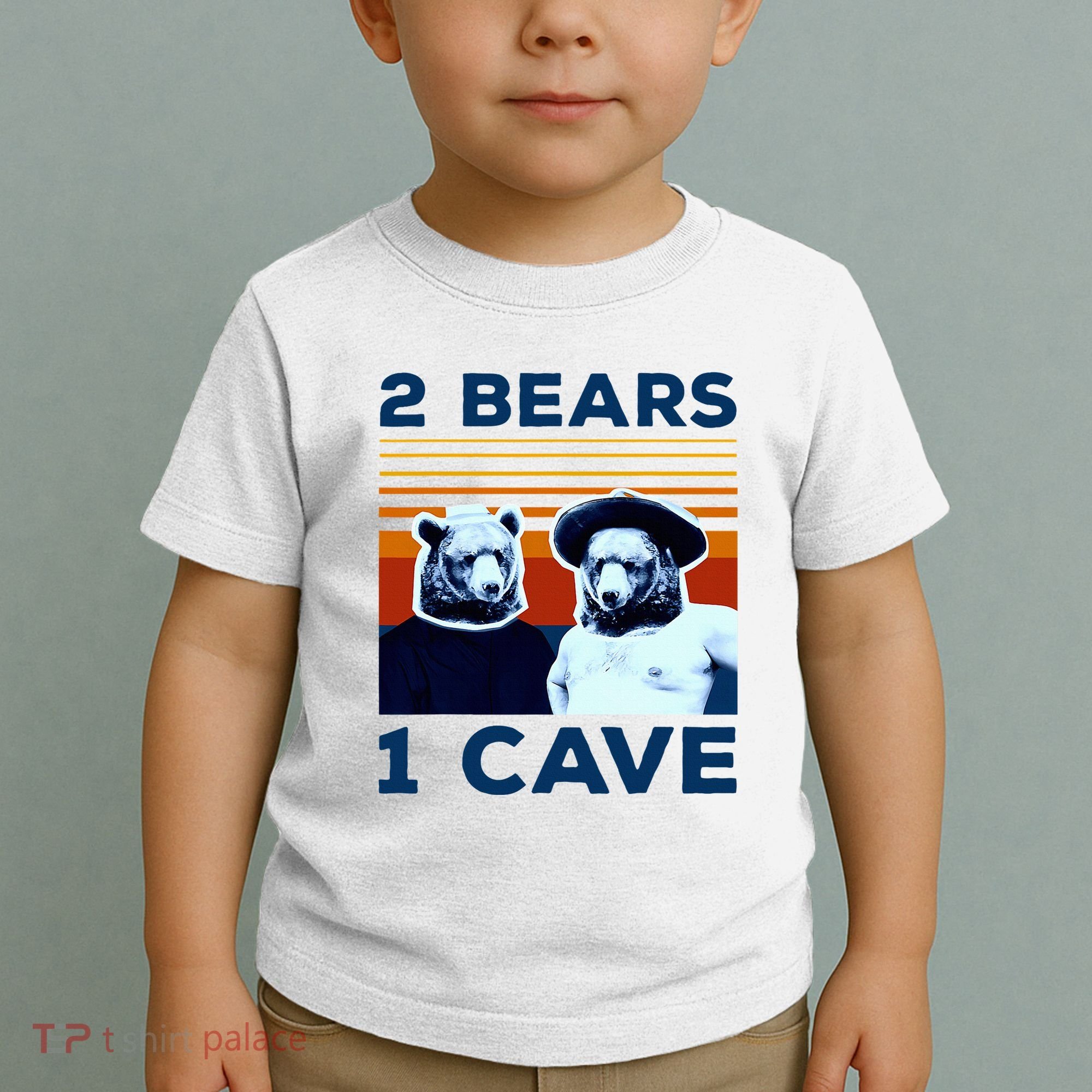 2 Bears 1 Cave Toddler T-Shirt