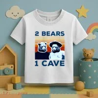2 Bears 1 Cave Toddler T-Shirt thumb 3