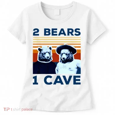 2 Bears 1 Cave Women's T-Shirt