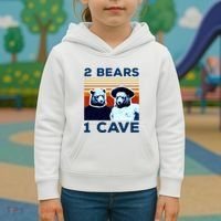 2 Bears 1 Cave Kids Hoodie thumb 3