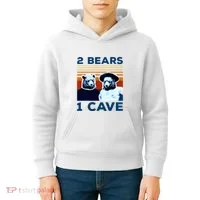 2 Bears 1 Cave Kids Hoodie thumb 4