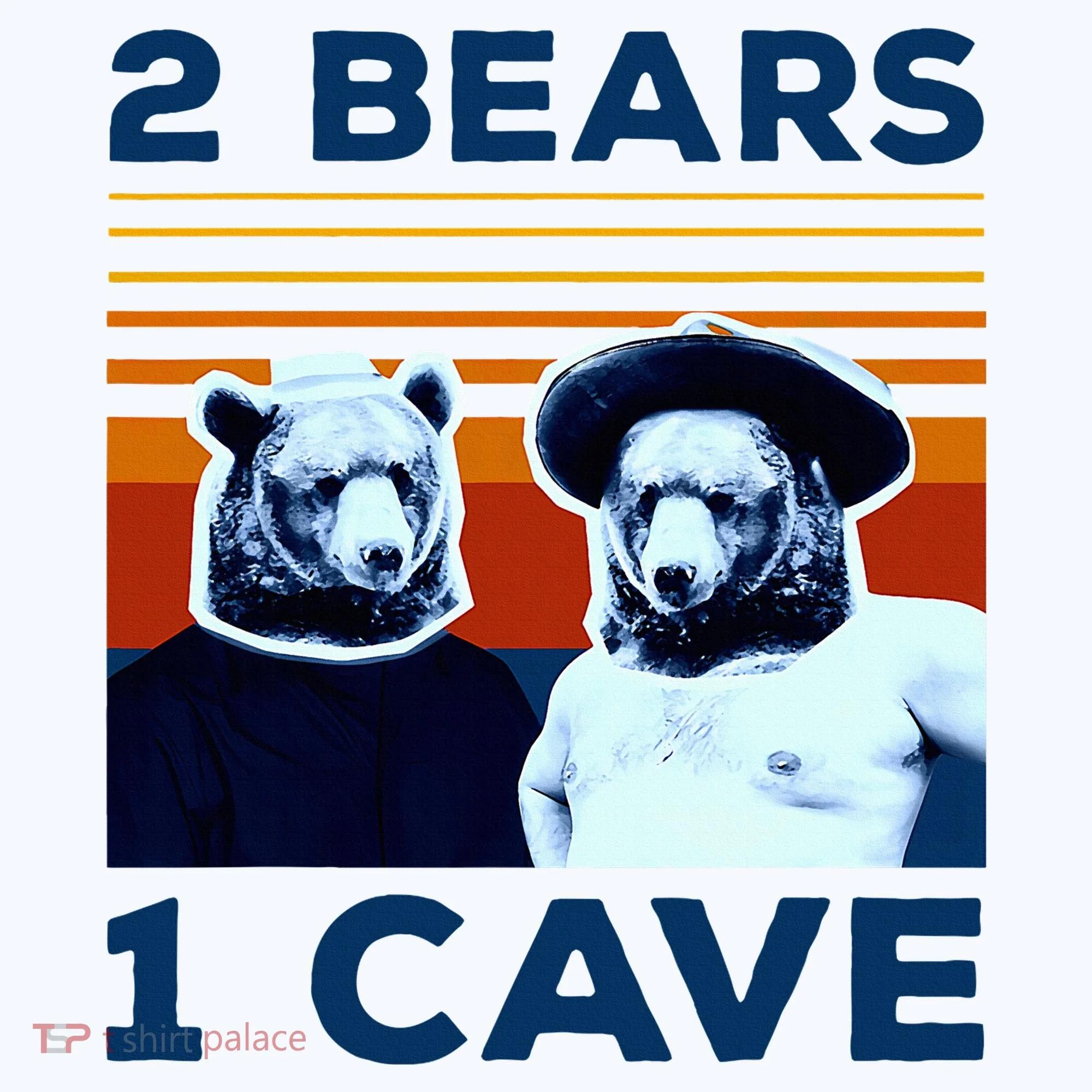 2 Bears 1 Cave Kids Long Sleeve Shirt