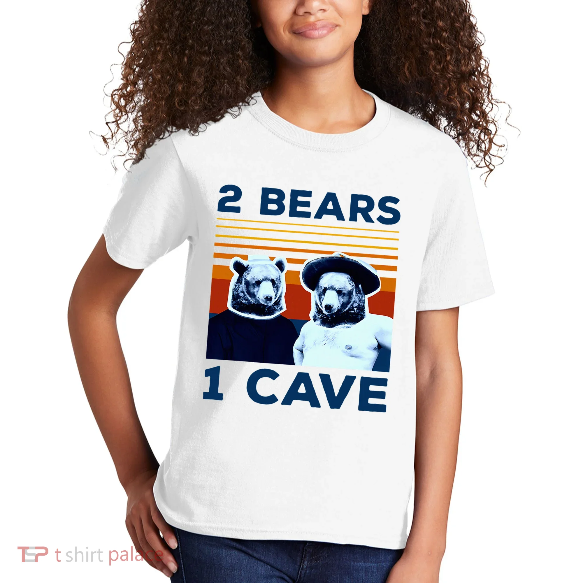 2 Bears 1 Cave Kids T-Shirt