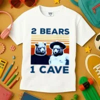 2 Bears 1 Cave Kids T-Shirt thumb 3