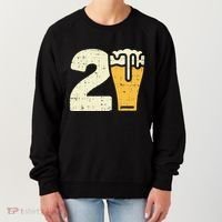 21 Beer 21st Birthday Bday Party Year Old Women's Sweatshirt thumb 0