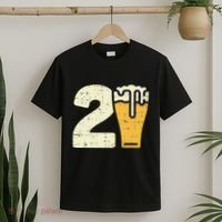 21 Beer 21st Birthday Bday Party Year Old T-Shirt thumb 2