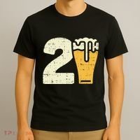 21 Beer 21st Birthday Bday Party Year Old T-Shirt thumb 3