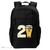 21 Beer 21st Birthday Bday Party Year Old Backpack thumb 0