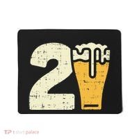 21 Beer 21st Birthday Bday Party Year Old Mousepad thumb 0