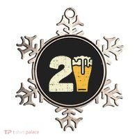 21 Beer 21st Birthday Bday Party Year Old Ornament thumb 0