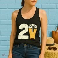 21 Beer 21st Birthday Bday Party Year Old Women's Tank Top thumb 2