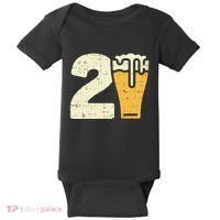 21 Beer 21st Birthday Bday Party Year Old Baby Bodysuit thumb 0