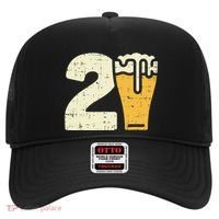21 Beer 21st Birthday Bday Party Year Old Hat thumb 0
