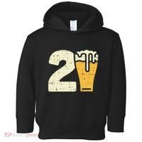 21 Beer 21st Birthday Bday Party Year Old Toddler Hoodie thumb 0