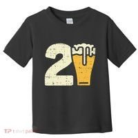 21 Beer 21st Birthday Bday Party Year Old Toddler T-Shirt thumb 0