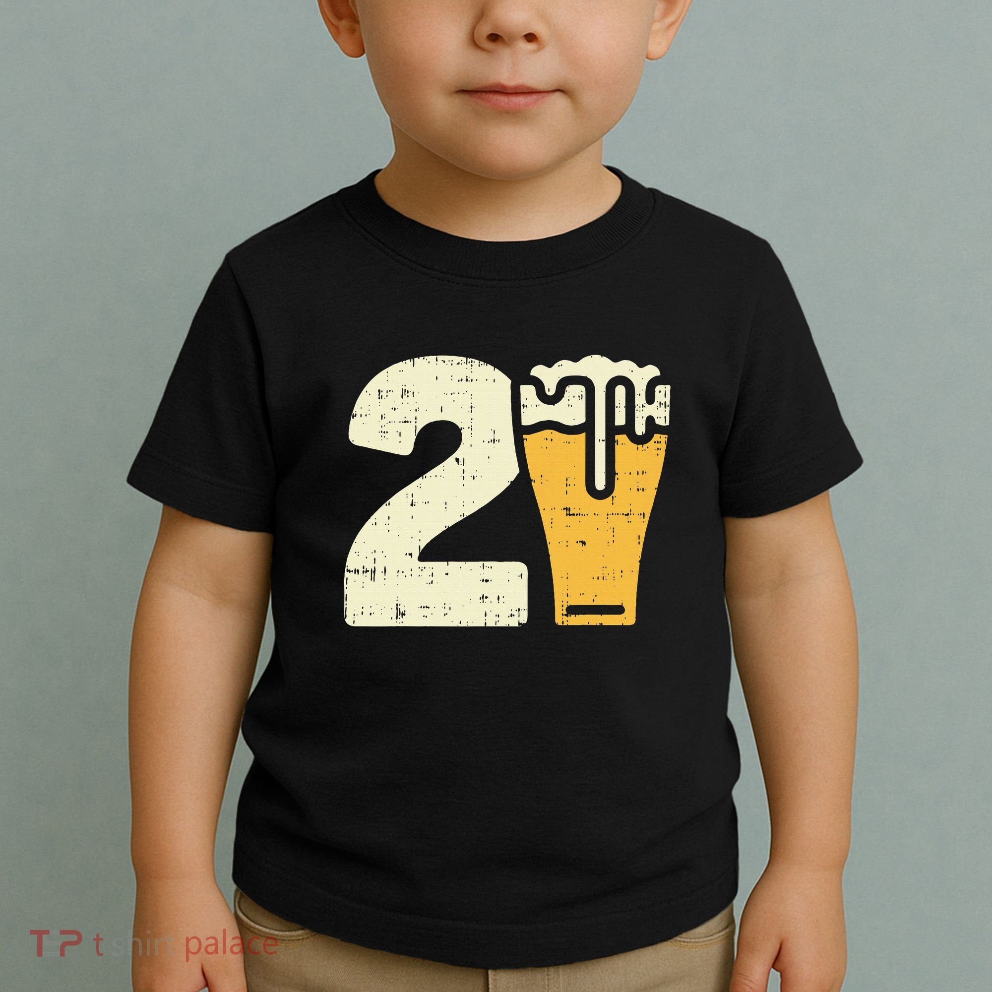 21 Beer 21st Birthday Bday Party Year Old Toddler T-Shirt