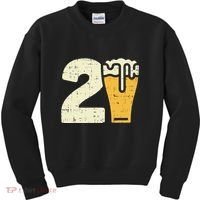 21 Beer 21st Birthday Bday Party Year Old Kids Sweatshirt thumb 0