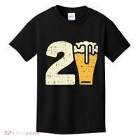 21 Beer 21st Birthday Bday Party Year Old Kids T-Shirt thumb 0