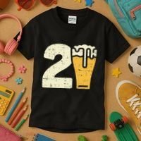 21 Beer 21st Birthday Bday Party Year Old Kids T-Shirt thumb 3
