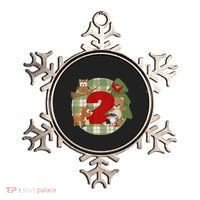2nd Birthday 2 Year Old Woodland Animals Ornament thumb 0
