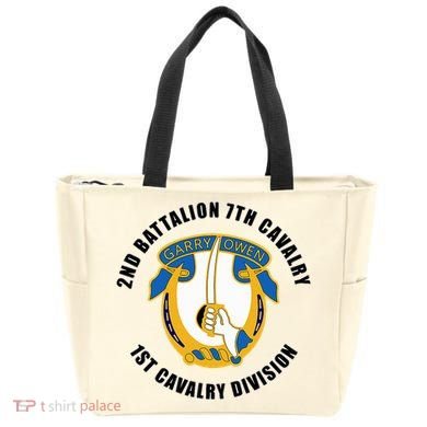 2nd Battalion 7th Cavalry 1st Cavalry Division Veteran Tote Bag
