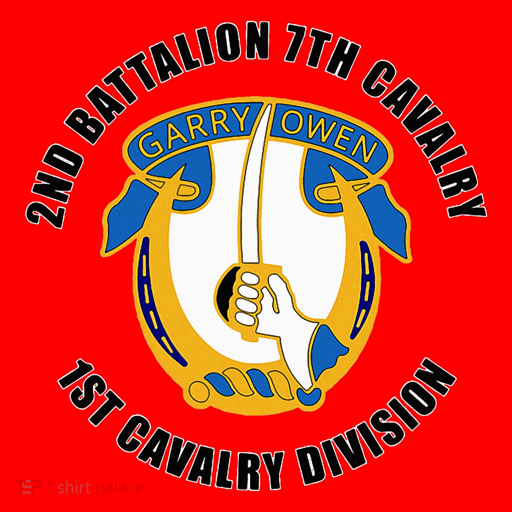 2nd Battalion 7th Cavalry 1st Cavalry Division Veteran Santa Hat