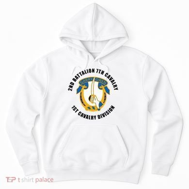 2nd Battalion 7th Cavalry 1st Cavalry Division Veteran Hoodie