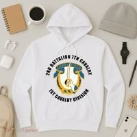 2nd Battalion 7th Cavalry 1st Cavalry Division Veteran Hoodie thumb 3