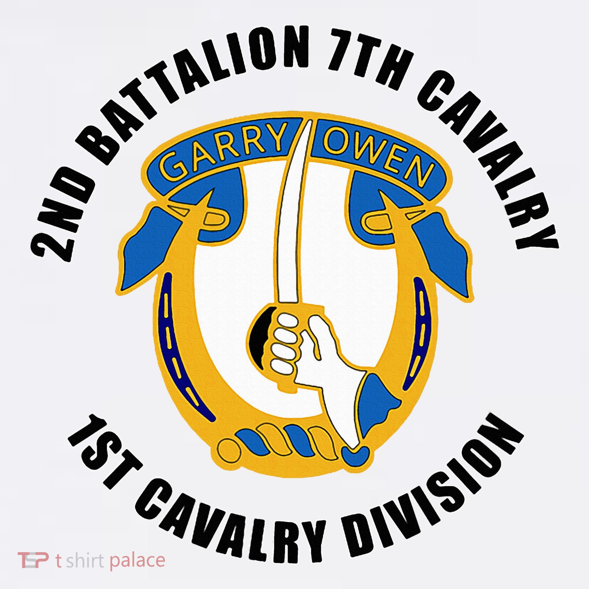 2nd Battalion 7th Cavalry 1st Cavalry Division Veteran Hoodie