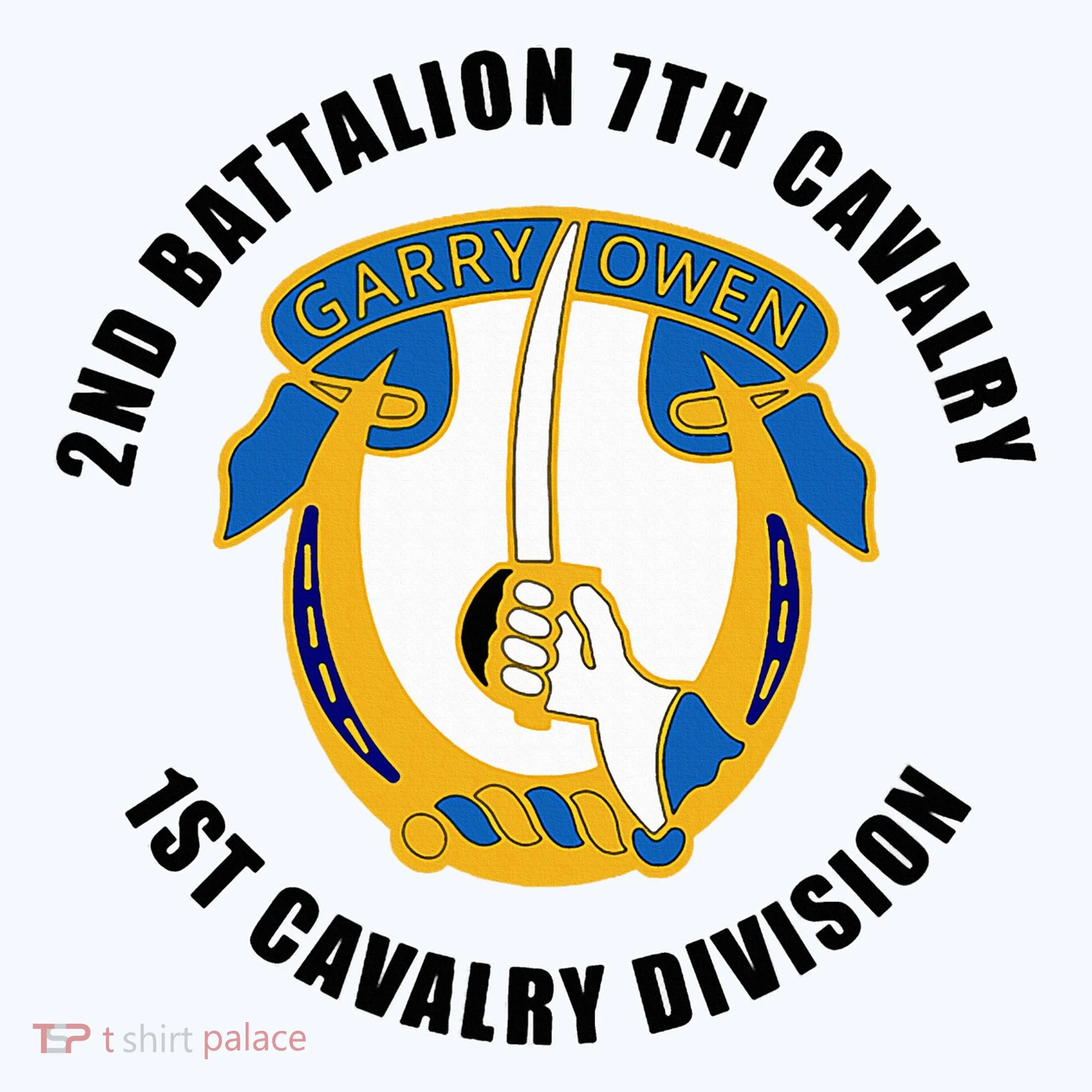 2nd Battalion 7th Cavalry 1st Cavalry Division Veteran Long Sleeve Shirt