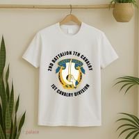 2nd Battalion 7th Cavalry 1st Cavalry Division Veteran T-Shirt thumb 2