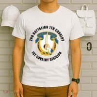 2nd Battalion 7th Cavalry 1st Cavalry Division Veteran T-Shirt thumb 6