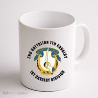 2nd Battalion 7th Cavalry 1st Cavalry Division Veteran Coffee Mug thumb 1