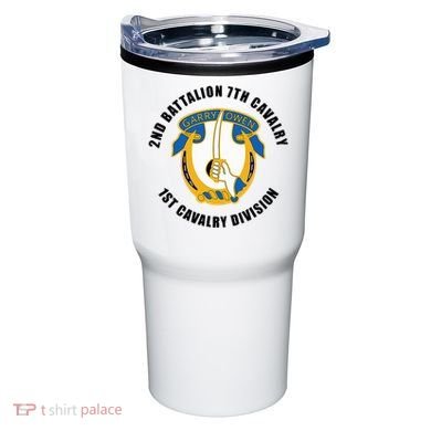 2nd Battalion 7th Cavalry 1st Cavalry Division Veteran Tumbler