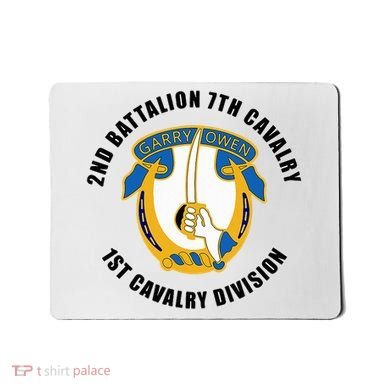 2nd Battalion 7th Cavalry 1st Cavalry Division Veteran Mousepad