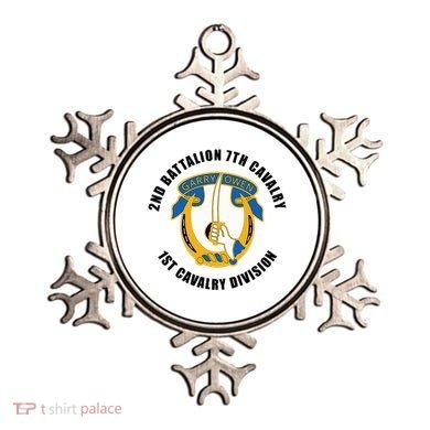 2nd Battalion 7th Cavalry 1st Cavalry Division Veteran Ornament