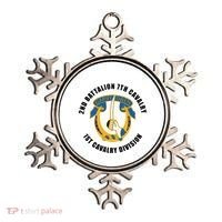 2nd Battalion 7th Cavalry 1st Cavalry Division Veteran Ornament thumb 0