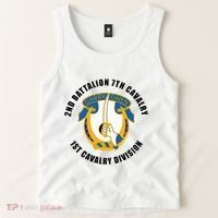 2nd Battalion 7th Cavalry 1st Cavalry Division Veteran Tank Top thumb 2