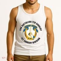 2nd Battalion 7th Cavalry 1st Cavalry Division Veteran Tank Top thumb 3