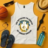 2nd Battalion 7th Cavalry 1st Cavalry Division Veteran Tank Top thumb 4