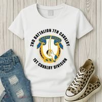 2nd Battalion 7th Cavalry 1st Cavalry Division Veteran Women's T-Shirt thumb 3
