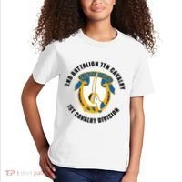 2nd Battalion 7th Cavalry 1st Cavalry Division Veteran Kids T-Shirt thumb 2