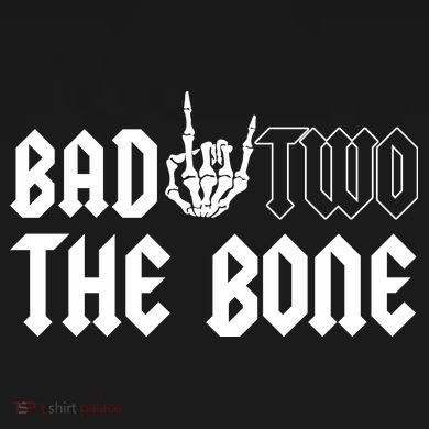 2nd Birthday Bad Two The Bone Party T-Shirt