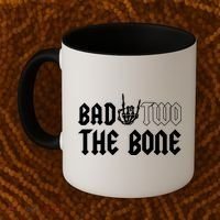 2nd Birthday Bad Two The Bone Party Coffee Mug thumb 2